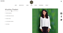 Desktop Screenshot of kthadani.com
